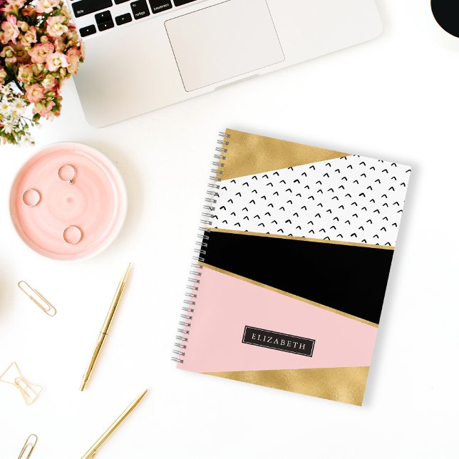 Abstract Pattern Personalized Notebook (Creator Uploaded)