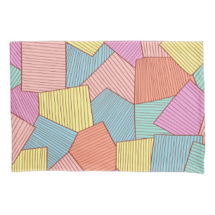 Abstract pattern pillowcase