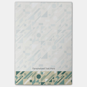 Abstract pattern post-it notes