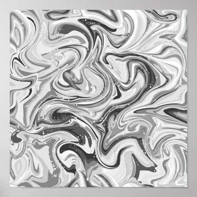 Abstract pattern poster (Front)