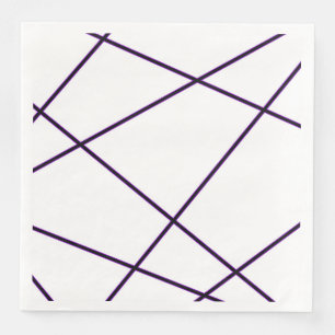 Abstract pattern - purple napkin