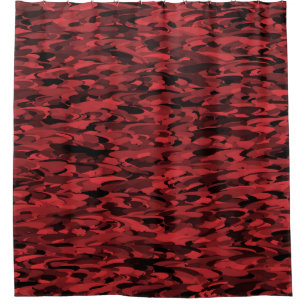 Abstract Pattern Red Black