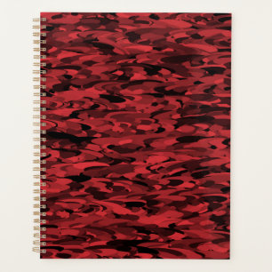 Abstract Pattern Red Black Planner