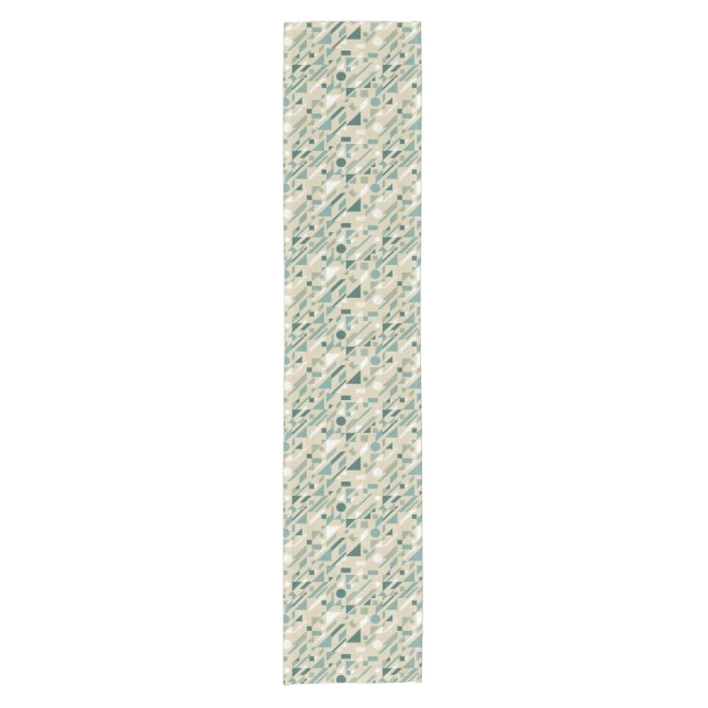 Abstract pattern short table runner (Front)