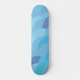 Abstract pattern skateboard