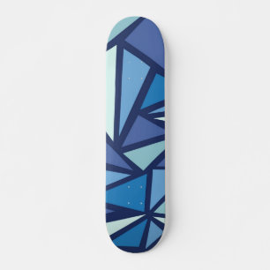 Abstract pattern skateboard