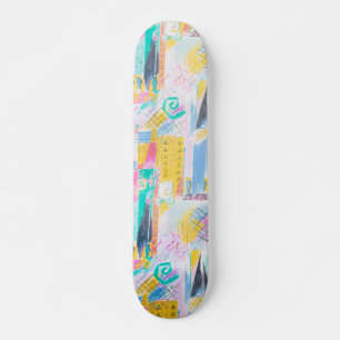 Abstract pattern skateboard