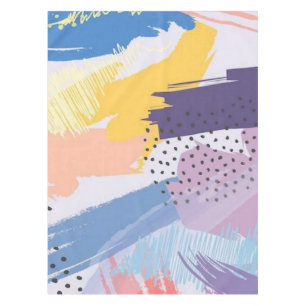 Abstract pattern tablecloth