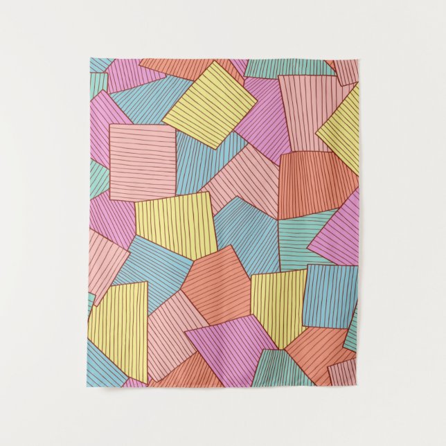 Abstract pattern tapestry (Front)