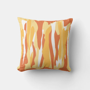 Abstract Pattern Throw Pillow