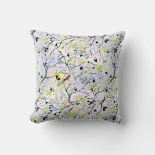 Abstract pattern throw pillow