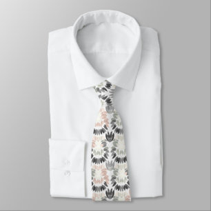 abstract pattern  tie