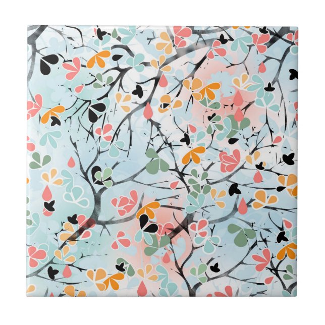 Abstract pattern tile (Front)