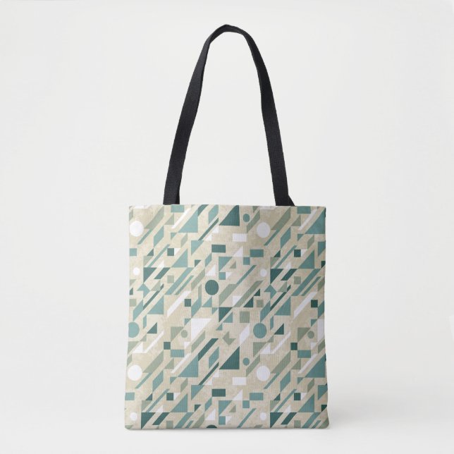 Abstract pattern tote bag (Front)