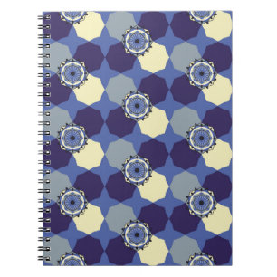 Abstract pattern with classic Arabic elementsabstr Notebook