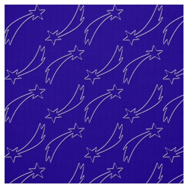 Abstract pattern with stars fabric (Swatch)