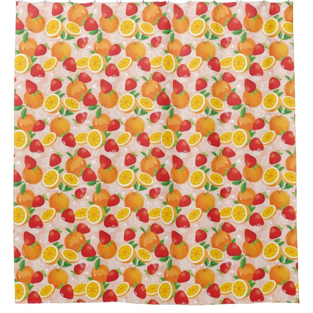 Abstract pattern with strawberry (Front)