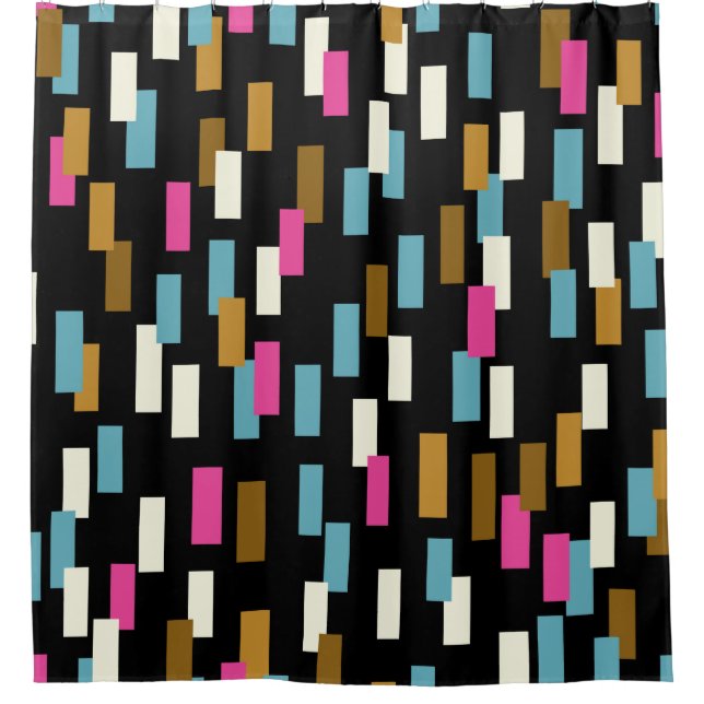 Abstract pattern with textured geometric shapes. a (Front)