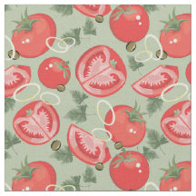 Abstract pattern with tomato
