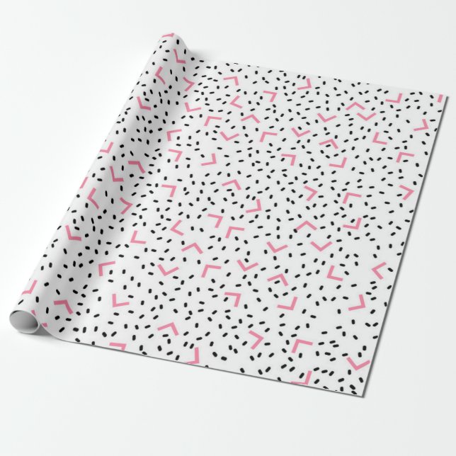 Abstract pattern wrapping paper (Unrolled)