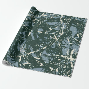 Abstract pattern wrapping paper