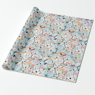 Abstract pattern wrapping paper