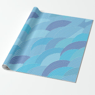 Abstract pattern wrapping paper