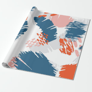 Abstract pattern wrapping paper