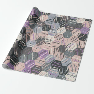 Abstract pattern wrapping paper