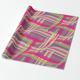 Abstract pattern wrapping paper