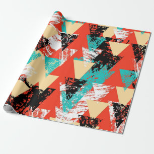 Abstract pattern wrapping paper