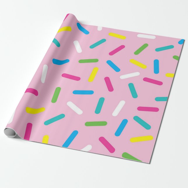 Abstract pattern wrapping paper (Unrolled)