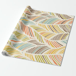 Abstract pattern wrapping paper