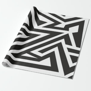 Abstract pattern wrapping paper