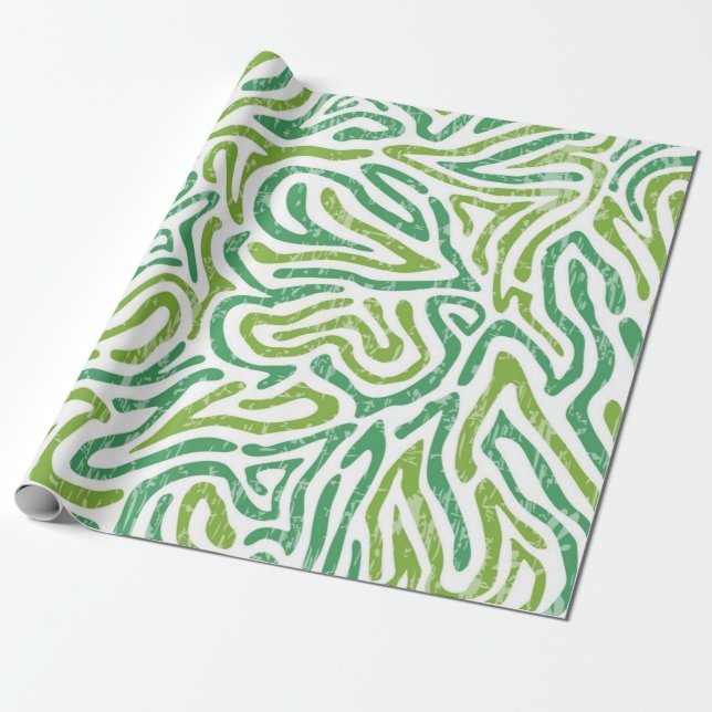 Abstract pattern wrapping paper (Unrolled)