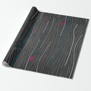 Abstract pattern wrapping paper