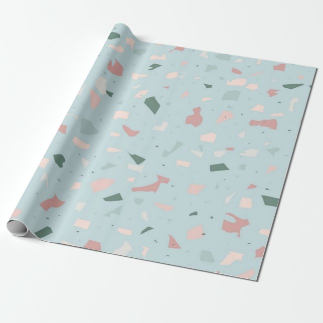 Abstract pattern wrapping paper (Unrolled)
