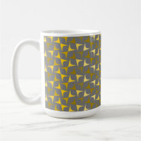 Abstract pattern yellow and grey