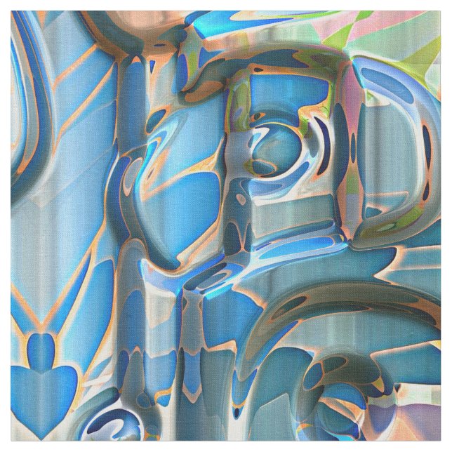 Abstract Patterns 13A Custom Fabric (Close Up)