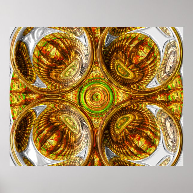 Abstract Patterns 2 Poster (Front)