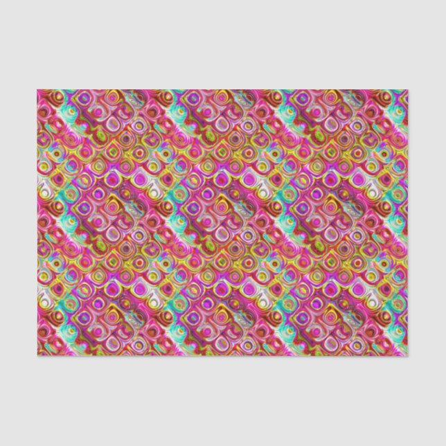 Abstract Patterns 32A Tissue Paper (Front)