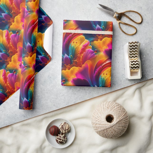 Abstract Patterns 63A Wrapping Paper (Crafts)