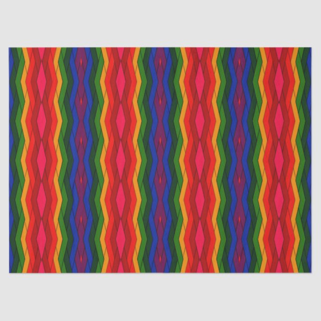 Abstract Patterns 65A & B Options Tissue Paper (Front)
