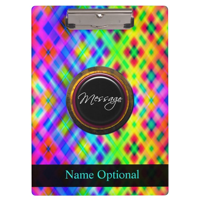 Abstract Patterns 6 Image Options Clipboard (Front)