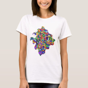  Abstract  Patterns  T-Shirt