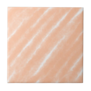 Abstract Peach Fuzz Watercolor Bold Modern Minimal Tile