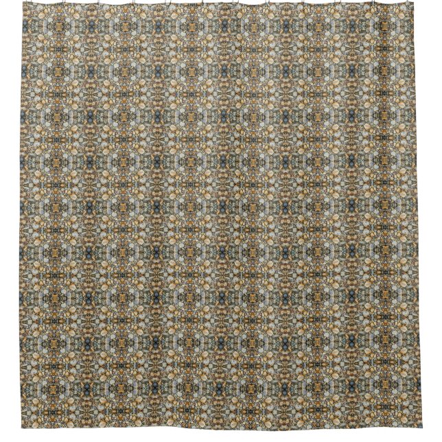 Abstract Pebbles Brown Nature Pattern (Front)