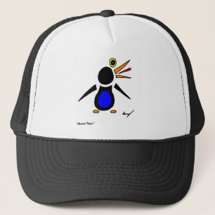 Abstract Penguin Hat