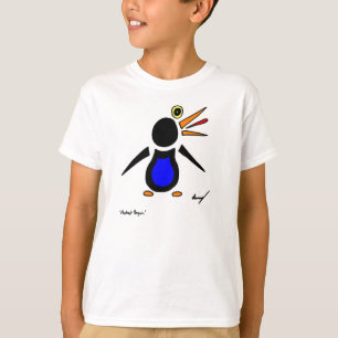 Abstract Penguin Kids Basic T-Shirt