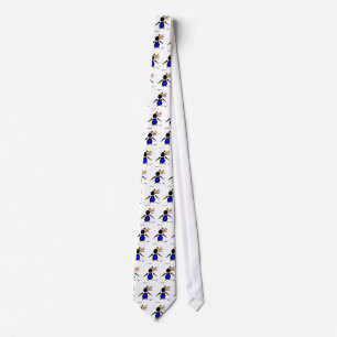 Abstract Penguin Tie